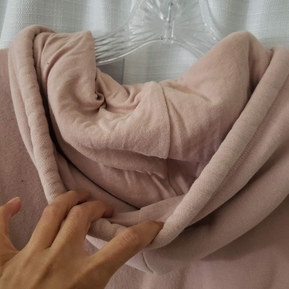 XXSmall Hollister Co. Baby Blush Pink Pullover Sweatshirt Hoodie - Picture 7 of 9